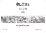 Hayter Harrier 56 560G User manual