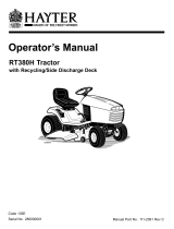 Hayter Mowers RT380H User manual