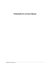 HDR Soft Pro - 3.0 - Macintosh User manual