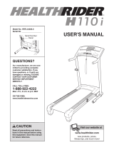 HealthRider H110i HRTL34306.0 User manual