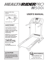 HealthRider H500i User manual