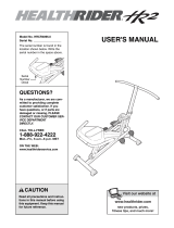 HealthRider Health Rider Hr2 User manual