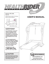 HealthRider Softstrider S500i User manual