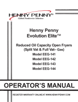Henny Penny EEG-141 User manual