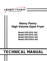 Henny Penny OGA-341 User manual