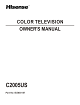 Hisense Group C2005US User manual