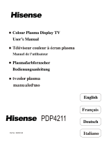 Hisense Group PDP4211EU User manual