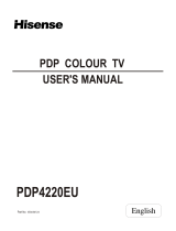 Hisense Group PDP4220EU User manual