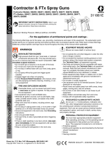 Hitachi 311861E Contractor and FTx Gun User manual