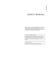 Hitachi Car Video System lcd monitor User manual
