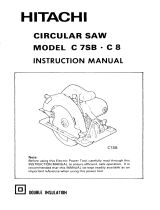 Hitachi C 8 User manual