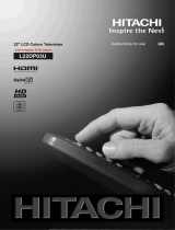 Hitachi L22DP03U B User manual