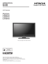 Hitachi L32A01A User manual
