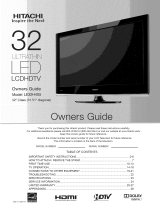 Hitachi LE32H405 User manual