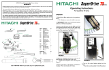 Hitachi Super drive series User manual