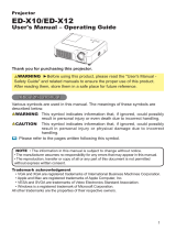 Hitachi X260 - CP XGA LCD Projector User manual