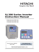Hitachi SJ200 Series User manual