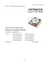 Hitachi HDS723020BLA642 User manual