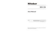 Hiteker DVD Player SDV-150 User manual