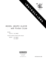 Hobart 2812PS User manual