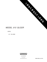 Hobart 610 User manual