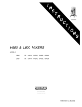 Hobart L-800 User manual