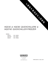 Hobart HQC45 User manual