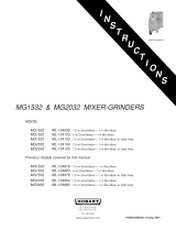 Hobart MG2032 User manual