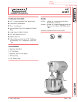 Hobart n50 User manual