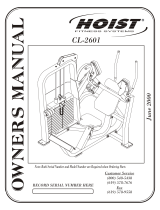 Hoist Fitness CL-2601 User manual