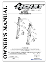 Hoist Fitness CF-3753 User manual