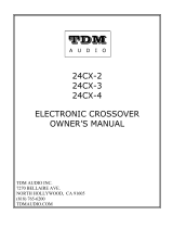 Hollywood 24CX-3 User manual