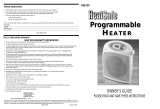 Holmes HS4350 User manual