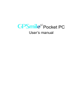 Holux GPSmile Pocket PC User manual