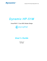 Home Dynamix HP-51M User manual