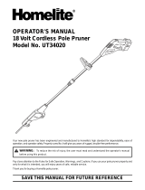 Homelite UT34020 User manual