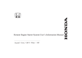 Honda 2011 CR-V User manual