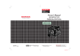 Honda EM5000is User manual