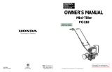 Honda FG110 Owner's manual