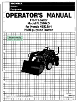 Honda FL5540KO User manual