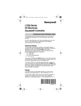 Honeywell AQUASTATIC L7224 User manual