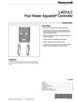 Honeywell Aquastat L4031A User manual
