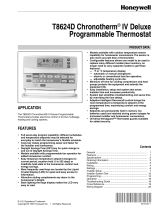 Honeywell t8624d User manual
