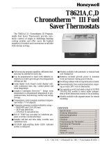 Honeywell CHRONOTHERM T8621A User manual