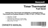 Honeywell CT1501 User manual