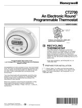 Honeywell An Electronic Round CT2700 User manual