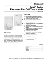 Honeywell T6380 User manual