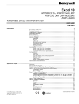 Honeywell Excel 10 W7752G User manual