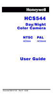 Honeywell HCS544 User manual