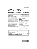 Honeywell Boiler L7224A User manual